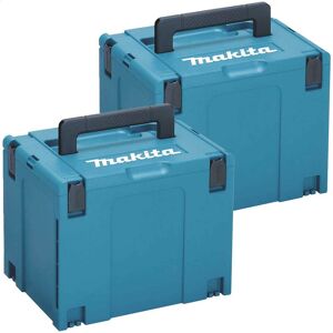 Makita 2 Piece 821552-6 Type 4 MakPac Connector Stackable Power Tool Case Set Makita 2 Piece 821552-6 Type 4 MakPac Connector Stackable Power Tool Case Set