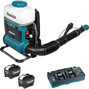 Makita PM001G 40v XGT Cordless Brushless Backpack Mist Blower 2 x 8ah Li-ion Battery Charger Makita PM001G 40v XGT Cordless Brushless Backpack Mist Blower 2 x 8ah Li-ion Battery Charger
