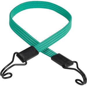 Masterlock Double Hook Flat Bungee Cord 800mm Green Pack of 1 Masterlock Double Hook Flat Bungee Cord 800mm Green Pack of 1