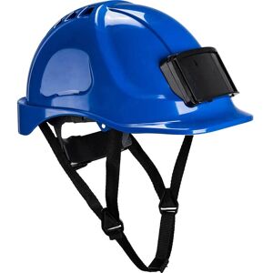 Portwest Endurance Badge Holder Safety Helmet Royal Blue Portwest Endurance Badge Holder Safety Helmet Royal Blue