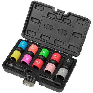 Draper 7 Piece 1/2" Drive Double Ended Wheel Nut Socket Set 1/2" Draper 7 Piece 1/2" Drive Double Ended Wheel Nut Socket Set 1/2"