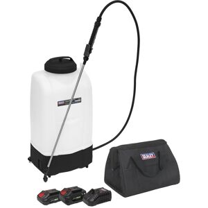 Sealey CP20VGBS 20v Cordless SV20 Series Garden Backpack Sprayer 1 x 2ah & 1 x4ah Li-ion Battery Charger Bag Sealey CP20VGBS 20v Cordless SV20 Series Garden Backpack Sprayer 1 x 2ah & 1 x4ah Li-ion Battery Charger Bag