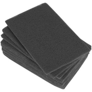 Sealey Abrasive Hand Pads Ultra Fine Pack of 10 Sealey Abrasive Hand Pads Ultra Fine Pack of 10
