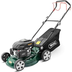 Webb WER460SP Classic Self Propelled Petrol Rotary Lawnmower 460mm FREE Garden Sprinkler & Oil Worth £24