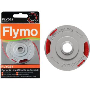 Flymo FLY021 Genuine Spool and Line for Double Autofeed Grass Trimmers Pack of 1