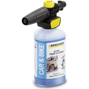 Karcher Home and Garden Karcher Plug n Clean Foam Nozzle with Ultra Foam Cleaner for K Pressure Washers 1l