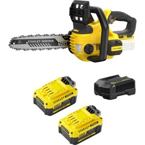 Stanley Fatmax V20 SFMCCS630 18v Cordless Chainsaw 300mm 2 x 4ah Li-ion Battery Charger Stanley Fatmax V20 SFMCCS630 18v Cordless Chainsaw 300mm 2 x 4ah Li-ion Battery Charger