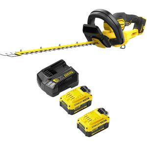 Stanley Fatmax V20 SFMCHT855 18v Cordless Hedge Trimmer 550mm 2 x 4ah Li-ion Battery Charger Stanley Fatmax V20 SFMCHT855 18v Cordless Hedge Trimmer 550mm 2 x 4ah Li-ion Battery Charger