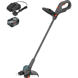 Gardena EASYTRIM 25 P4A 18v Cordless Grass Trimmer 250mm 1 x 4ah Li-ion Charger Gardena EASYTRIM 25 P4A 18v Cordless Grass Trimmer 250mm 1 x 4ah Li-ion Charger