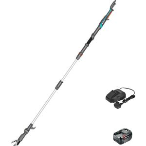 Gardena HIGHCUT 250 P4A 18v Cordless Telescopic Tree Pruner 1 x 6ah Li-ion Battery Charger Gardena HIGHCUT 250 P4A 18v Cordless Telescopic Tree Pruner 1 x 6ah Li-ion Battery Charger