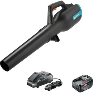 Gardena POWERJET P4A 18v Cordless Garden Leaf Blower 1 x 6ah Li-ion Battery Charger Gardena POWERJET P4A 18v Cordless Garden Leaf Blower 1 x 6ah Li-ion Battery Charger