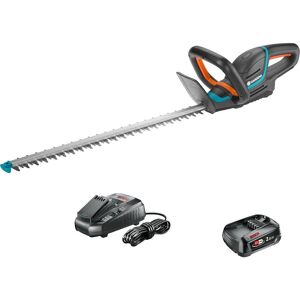 Gardena COMFORTCUT 60 P4A 18v Cordless Hedge Trimmer 600mm 1 x 2.5ah Li-ion Battery Charger Gardena COMFORTCUT 60 P4A 18v Cordless Hedge Trimmer 600mm 1 x 2.5ah Li-ion Battery Charger