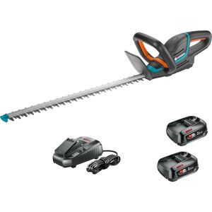 Gardena COMFORTCUT 60 P4A 18v Cordless Hedge Trimmer 600mm 2 x 2.5ah Li-ion Battery Charger Gardena COMFORTCUT 60 P4A 18v Cordless Hedge Trimmer 600mm 2 x 2.5ah Li-ion Battery Charger