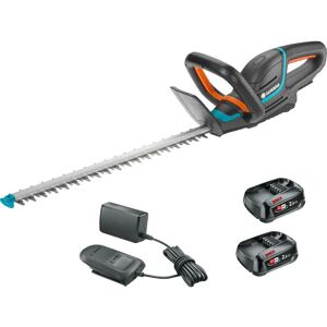 Gardena COMFORTCUT P4A 50 18v Cordless Hedge Trimmer 500mm 2 x 2ah Li-ion Battery Charger Gardena COMFORTCUT P4A 50 18v Cordless Hedge Trimmer 500mm 2 x 2ah Li-ion Battery Charger