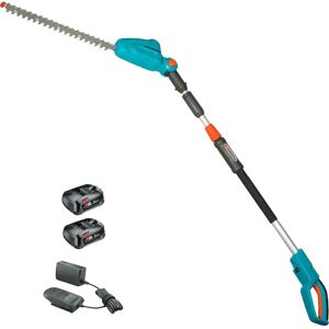 Gardena THS 42 P4A 18v Cordless Telescopic Hedge Trimmer 420mm 2 x 2ah Li-ion Battery Charger Gardena THS 42 P4A 18v Cordless Telescopic Hedge Trimmer 420mm 2 x 2ah Li-ion Battery Charger