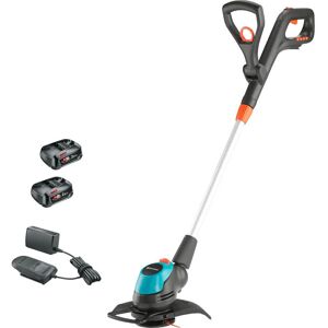 Gardena EASYCUT 23 P4A 18v Cordless Grass Trimmer 230mm 2 x 2ah Li-ion Battery Charger Gardena EASYCUT 23 P4A 18v Cordless Grass Trimmer 230mm 2 x 2ah Li-ion Battery Charger