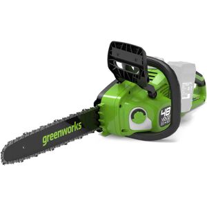 Greenworks GD24X2CS36 48v Cordless Brushless Chainsaw 360mm No Batteries No Battery Charger Greenworks GD24X2CS36 48v Cordless Brushless Chainsaw 360mm No Batteries No Battery Charger