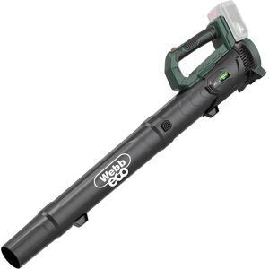 Webb WEV20AB 20v Cordless Axial Garden Leaf Blower No Batteries No Battery Charger Webb WEV20AB 20v Cordless Axial Garden Leaf Blower No Batteries No Battery Charger