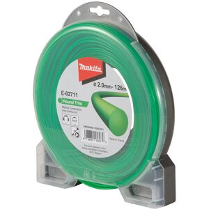 Makita Green Nylon Round Grass Trimmer Line 2mm 126m Makita Green Nylon Round Grass Trimmer Line 2mm 126m