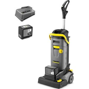 Karcher Pro Karcher BR 30/4 C BP Professional 36v Cordless Small Area Floor Cleaner and Scrubber Drier 2 x 6ah Li-ion Battery Charger Karcher Pro Karcher BR 30/4 C BP Professional 36v Cordless Small Area Floor Cleaner and Scrubber Drier 2 x 6ah Li-ion Battery Charger