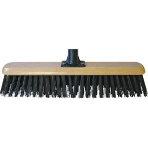 Faithfull Threaded Socket Black PVC Platform Broom Head 18" 18" Faithfull Threaded Socket Black PVC Platform Broom Head 18" 18"
