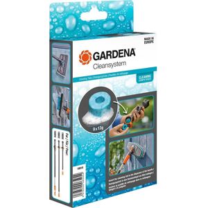 Gardena CLEANSYSTEM Soap Cleaning Tabs for CLEANSYSTEM Running Water Handles Pack of 9 Gardena CLEANSYSTEM Soap Cleaning Tabs for CLEANSYSTEM Running Water Handles Pack of 9
