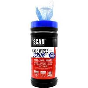 Scan Trade Scrub Wipes Pack of 80 Scan Trade Scrub Wipes Pack of 80