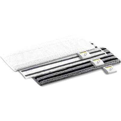 Karcher Home and Garden Karcher 3 Piece Allrounder Floor Cloth Set for SC Easyfix Steam Cleaners Karcher Home and Garden Karcher 3 Piece Allrounder Floor Cloth Set for SC Easyfix Steam Cleaners