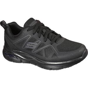 Skechers Axtell Arch Fit Mens Slip Resistant Work Shoes Black Size 6