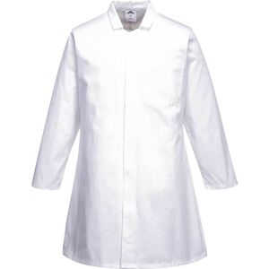 Portwest Mens Single Pocket Food Coat White 4XL Portwest Mens Single Pocket Food Coat White 4XL