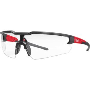 Milwaukee Enhanced Anti Scratch and Anti Fog Safety Glasses Black Clear Milwaukee Enhanced Anti Scratch and Anti Fog Safety Glasses Black Clear