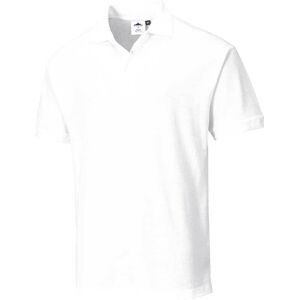 Portwest Naples Polo Shirt White 2XL Portwest Naples Polo Shirt White 2XL