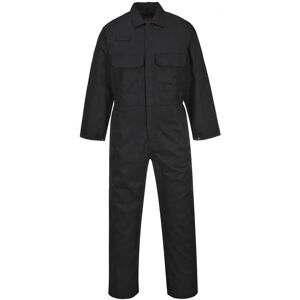 BizWeld Mens Flame Resistant Overall Black 3XL 32" BizWeld Mens Flame Resistant Overall Black 3XL 32"