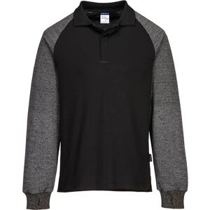 Portwest Cut Resistant Sleeve Polo Shirt Black M Portwest Cut Resistant Sleeve Polo Shirt Black M