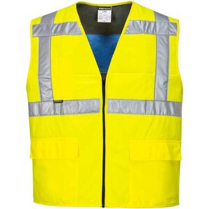 Portwest Cooling Class 2 Hi Vis Waistcoat Yellow 2XL / 3XL Portwest Cooling Class 2 Hi Vis Waistcoat Yellow 2XL / 3XL