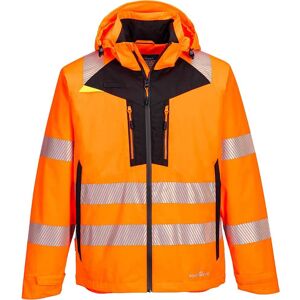 Portwest DX4 Hi Vis Rain Jacket Orange 6XL Portwest DX4 Hi Vis Rain Jacket Orange 6XL