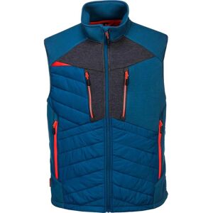 Portwest DX4 Mens Hybrid Baffle Gilet Metro Blue S Portwest DX4 Mens Hybrid Baffle Gilet Metro Blue S