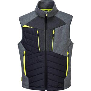 Portwest DX4 Mens Hybrid Baffle Gilet Metal Grey 3XL Portwest DX4 Mens Hybrid Baffle Gilet Metal Grey 3XL
