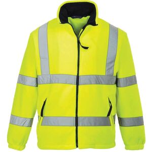 Portwest Hi Vis Mesh Lined Fleece Yellow XL Portwest Hi Vis Mesh Lined Fleece Yellow XL