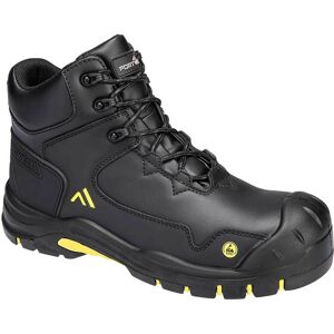 Portwest Apex Composite Mid ESD Safety Boots Black / Yellow Size 10 Portwest Apex Composite Mid ESD Safety Boots Black / Yellow Size 10