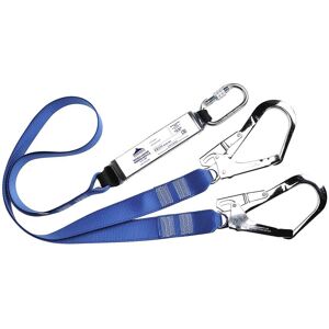 Portwest Shock Absorbing Double Webbing Lanyard Portwest Shock Absorbing Double Webbing Lanyard