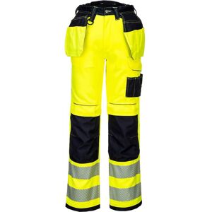 Portwest PW3 Hi Vis Stretch Holster Trousers Yellow / Black 48" 31" Portwest PW3 Hi Vis Stretch Holster Trousers Yellow / Black 48" 31"