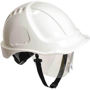 Portwest Endurance Plus Safety Helmet and Visor White Portwest Endurance Plus Safety Helmet and Visor White