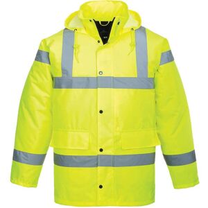 300D Oxford Weave Industry Oxford Weave 300D Class 3 Hi Vis Traffic Jacket Yellow 8XL 300D Oxford Weave Industry Oxford Weave 300D Class 3 Hi Vis Traffic Jacket Yellow 8XL