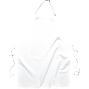 Portwest PolyCotton Bib Apron White One Size Portwest PolyCotton Bib Apron White One Size