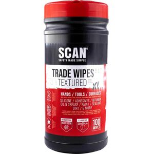 Scan Heavy Duty Trade Wipes Pack of 100 Scan Heavy Duty Trade Wipes Pack of 100