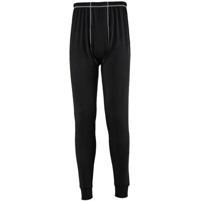 Portwest Base Pro Mens Antibacterial Baselayer Leggings Black 2XL Portwest Base Pro Mens Antibacterial Baselayer Leggings Black 2XL