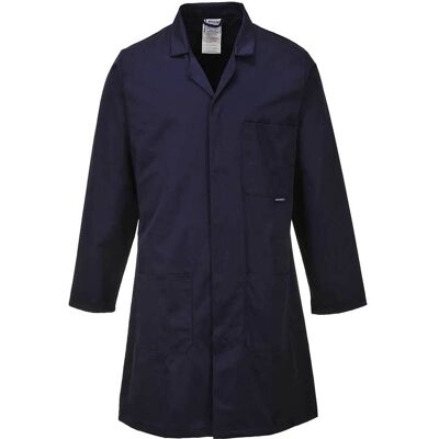 Portwest Standard Lab Coat Navy S Portwest Standard Lab Coat Navy S