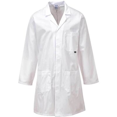 Portwest Standard Lab Coat White M Portwest Standard Lab Coat White M
