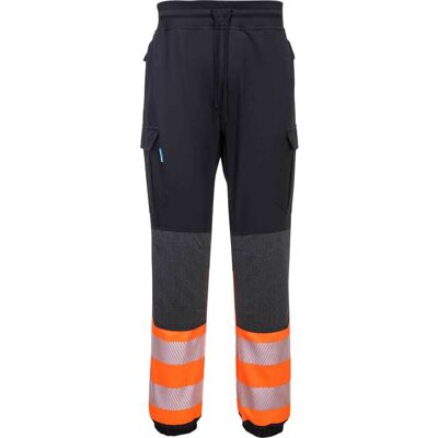 Portwest KX3 Hi Vis Flexi Trousers Black / Orange L 31" Portwest KX3 Hi Vis Flexi Trousers Black / Orange L 31"